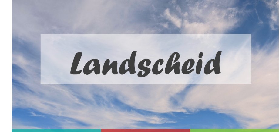 Schriftzug Landscheid